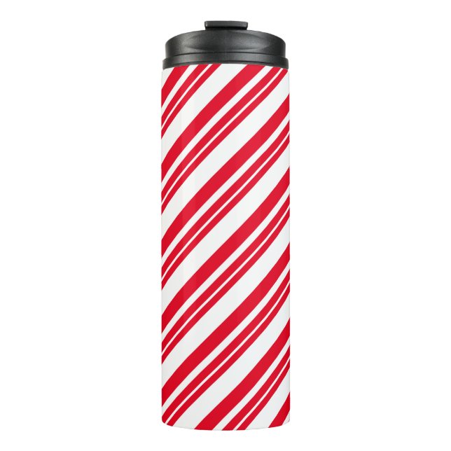 Peppermint Paper- Fruit stripe Thermal Tumbler (Front)