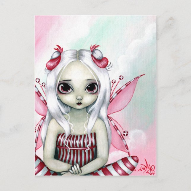 "Peppermint Pretty" Postcard (Front)