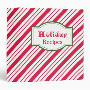 Peppermint Recipe Binder