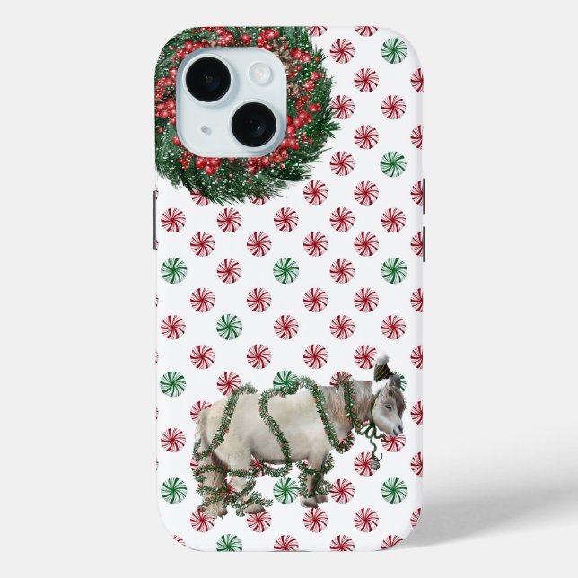 Peppermint Shetland Pony Case-Mate iPhone case (Back)