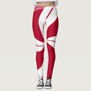Peppermint Swirl Leggings
