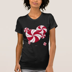 Peppermint Swirl Stripe Candy T-Shirt