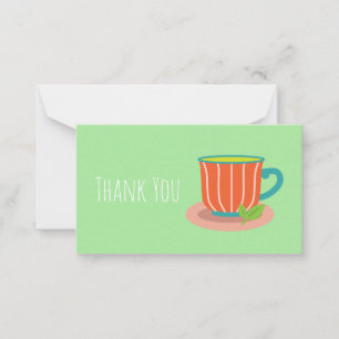 Peppermint tea for tea lovers card