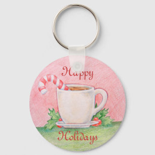 Peppermint Tea Keychain