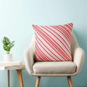 Peppermint Throw Pillow