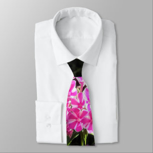 Peppermint Twist Phlox in the Flower Garden Tie
