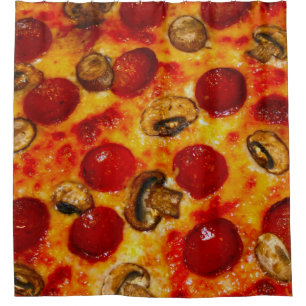Pepperoni and Mushroom Pizza