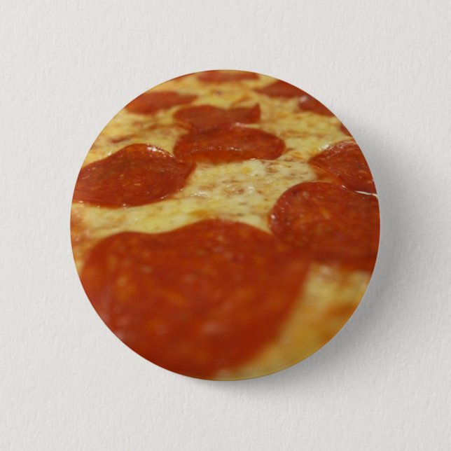 pepperoni pizza 2 inch round button (Front)