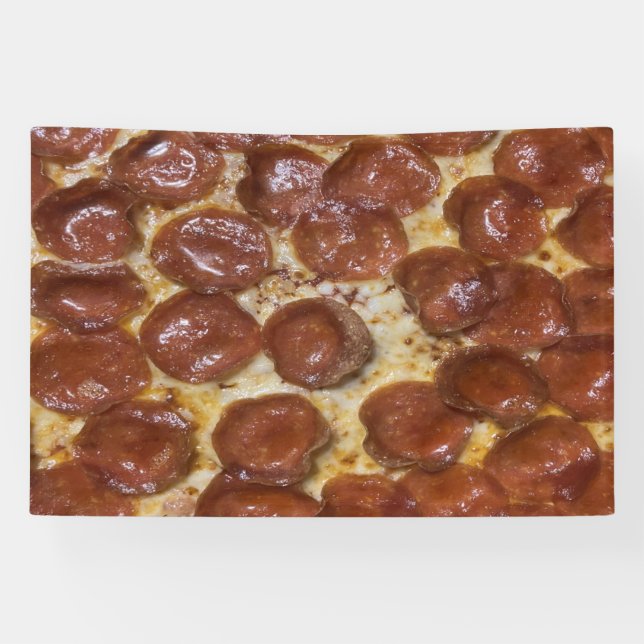 Pepperoni Pizza Banner (Horizontal)