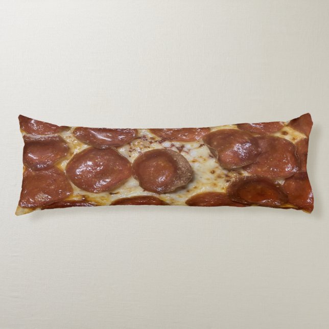 Pepperoni Pizza Body Pillow (Front)