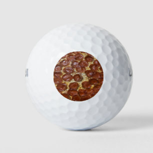 Pepperoni Pizza Golf Balls