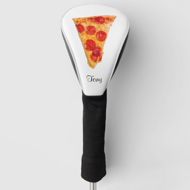 Pepperoni Pizza Golf Head Cover (Front)