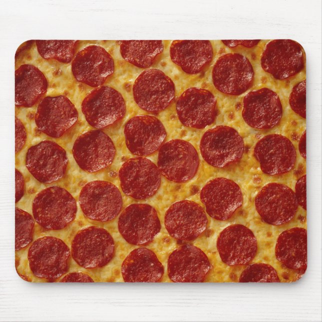 Pepperoni Pizza Mouse Pad (Front)