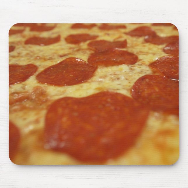 pepperoni pizza mouse pad (Front)