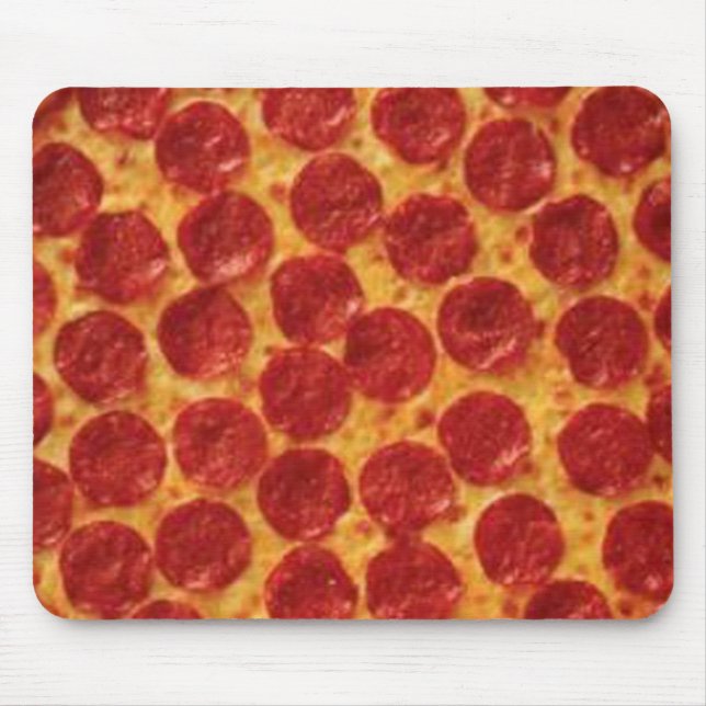 Pepperoni Pizza Mouse Pad (Front)