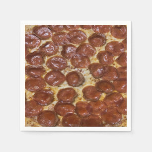 Pepperoni Pizza Napkin