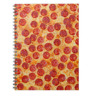 Pepperoni Pizza Notebook