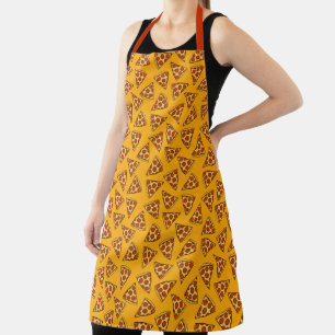 Pepperoni Pizza Pattern Apron