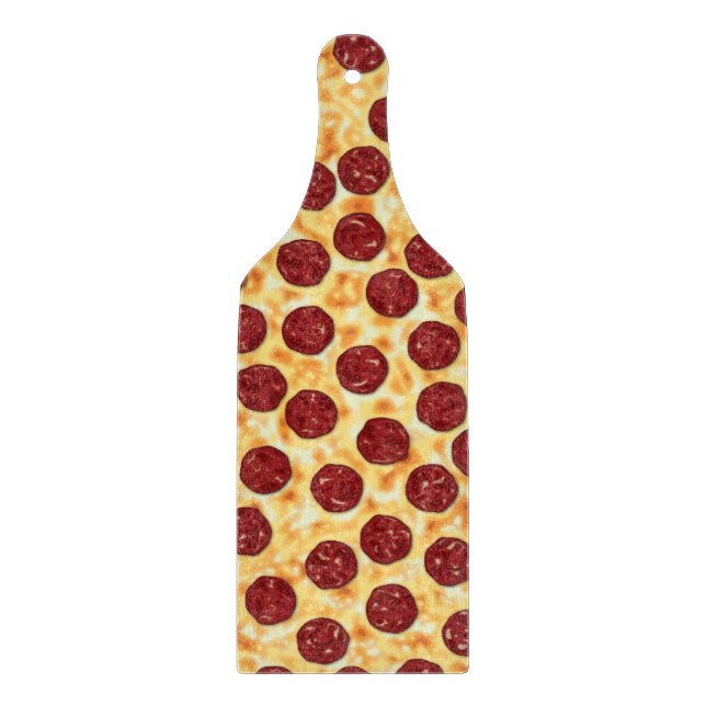Pepperoni Pizza Pattern Cutting Board (Front)