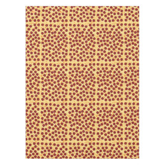 Pepperoni Pizza Pattern Tablecloth