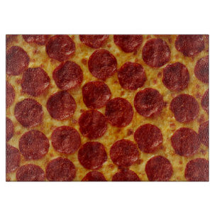 PEPPERONI PIZZA PLUS 3  CUTTING BOARD