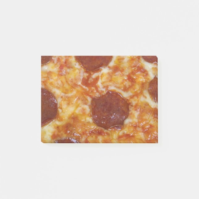 Pepperoni Pizza Post-it Notes (Front)