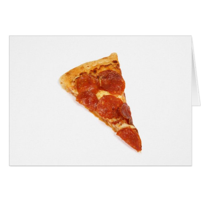 Pepperoni Pizza Slice (Devant horizontal)