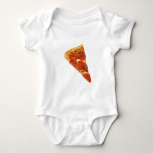 Pepperoni Pizza Slice Baby Bodysuit