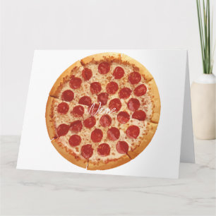 Pepperoni Pizza Thunder_Cove Card