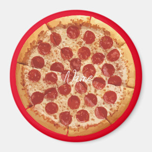 Pepperoni Pizza Thunder_Cove Magnet