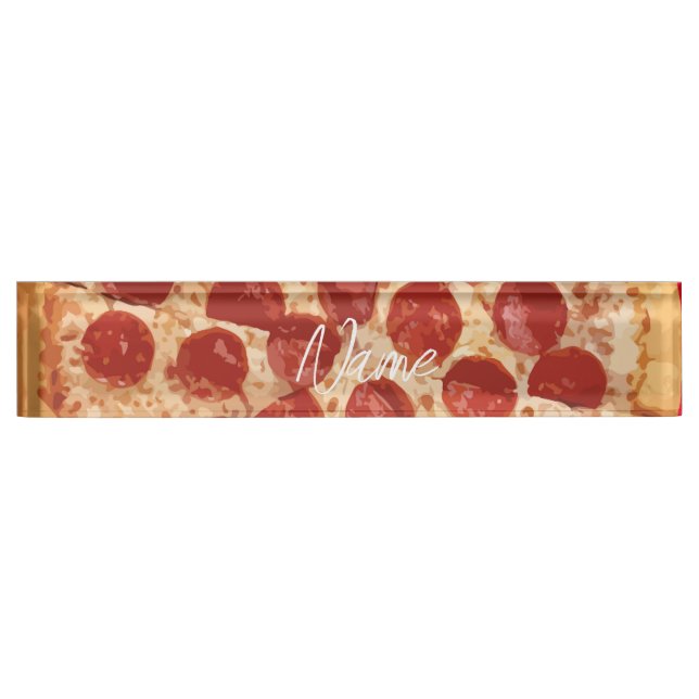 Pepperoni Pizza Thunder_Cove  Nameplate (Front)