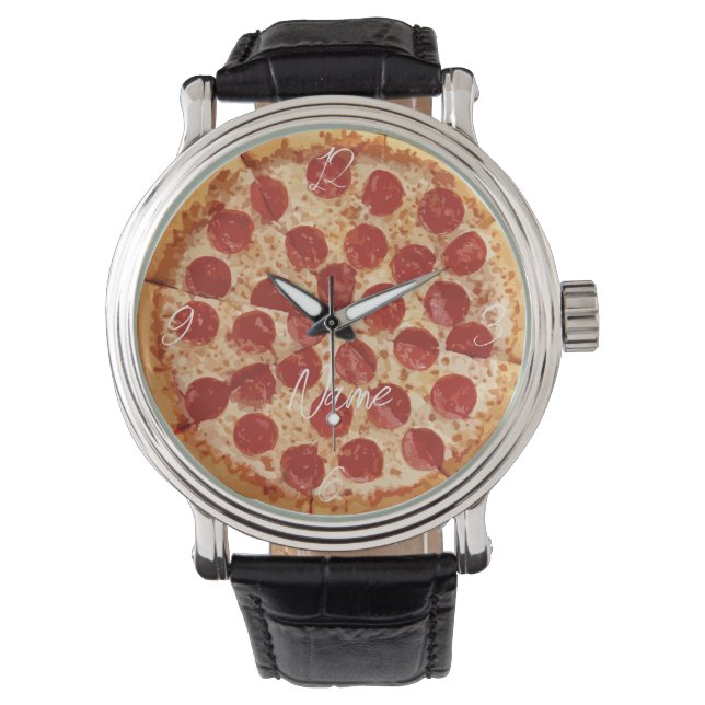 Pepperoni Pizza Thunder_Cove Watch (Front)