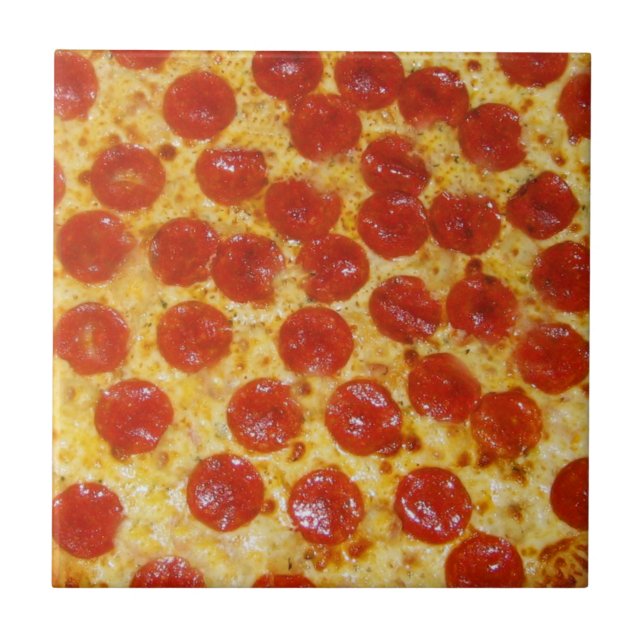 Pepperoni Pizza Tile (Front)