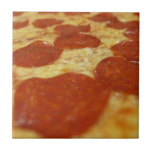 pepperoni pizza tile