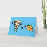 Pepperoni Pizza VS Taco: Mexican versus Italian