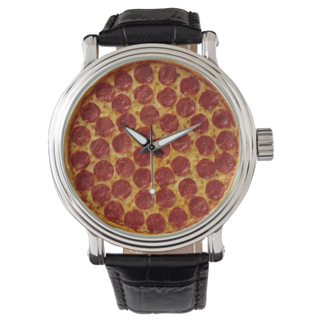 Pepperoni Pizza Watch (Front)