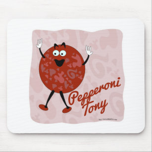 Pepperoni Tony Mouse Pad