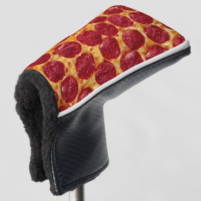 pepperonis pizza golf head cover (3/4 Front)