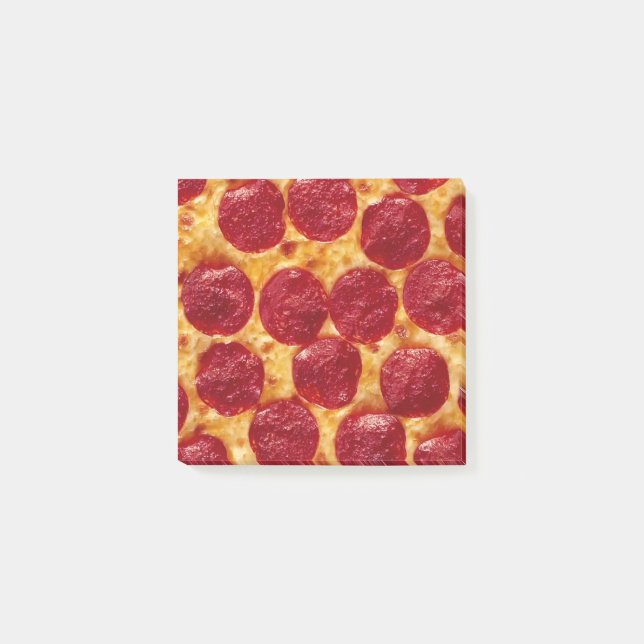 pepperonis pizza post-it notes (Front)