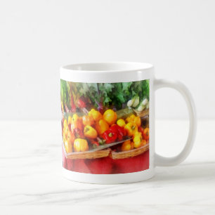 Peppers at Farmers Market Coffee Mug