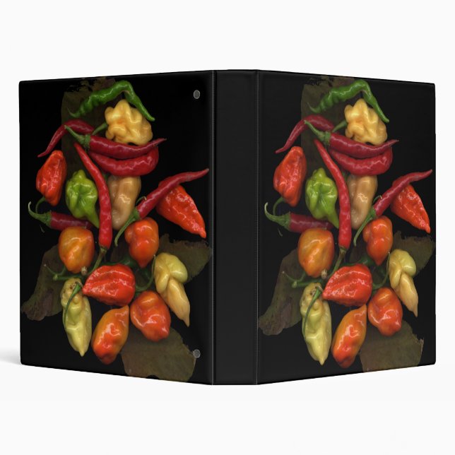Peppers Recipe Book Binder (Background)