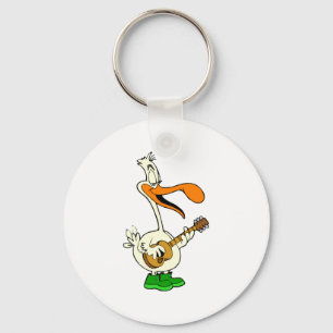 Peppy Pelican Keychain