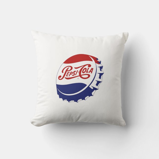 Pepsi cola throw pillow (Front)