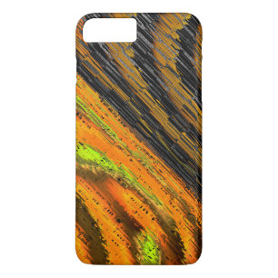 Pequeno mosaico amarelado transversal e deformado Case-Mate iPhone case