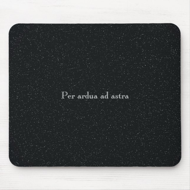 Per Ardua Ad Astra Mouse Pad (Front)