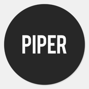 Per - Cool New Funny Name Fan Gift Tee  Classic Round Sticker