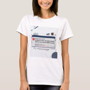 Per My Last Email Funny Office Quote T-Shirt