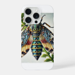 Peraglyphis Insect Top View 270824IREF204 - Waterc iPhone 15 Pro Case