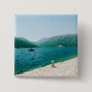 Perast - Montenegro 2 Inch Square Button