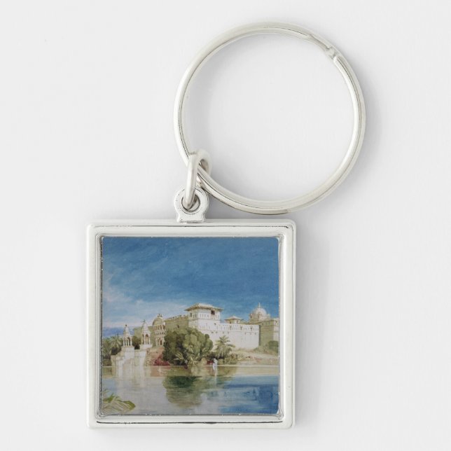 Perawa Palace, Malwa, Central India Keychain (Front)